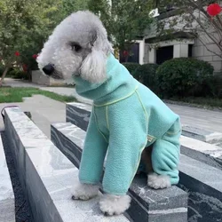 Jersey de forro polar cuello alto para Whippet y Galgo Italiano