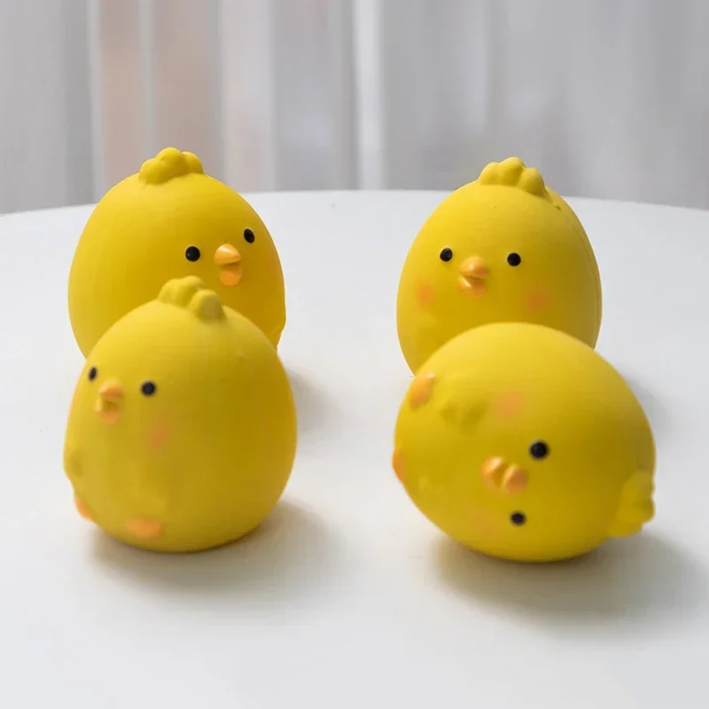 Juguetes lindo pollo perro masticar juguete de goma limpieza diente perro masticar juguete para perros resistente a mordeduras sonda suministros para mascotas - imagen 4