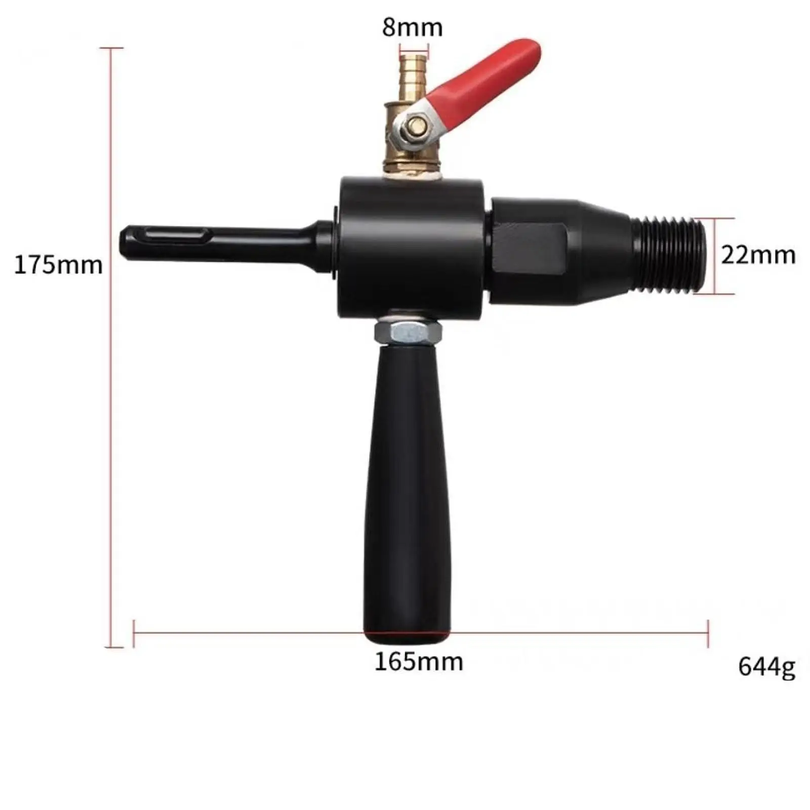 Electric Drill Water Drill Tool Practical Electric Hammer Convert Sturdy Effort Saving for Hammer Drill Accessories