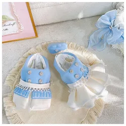 Abrigo tweed azul perla para perros pequeños – lujo invernal