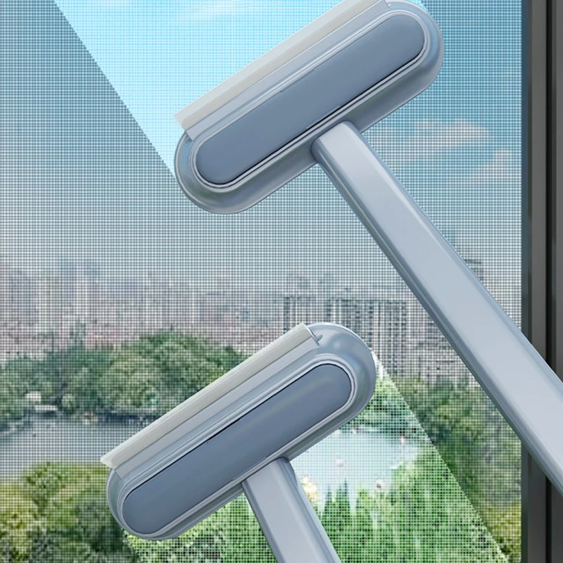 3 in 1 Pet Hair Remover Brush Long Handle Window Cleaning Brush Pet Fur Cleaning Tool Manual Cat Dog Hair Remover Brush - imagen 3