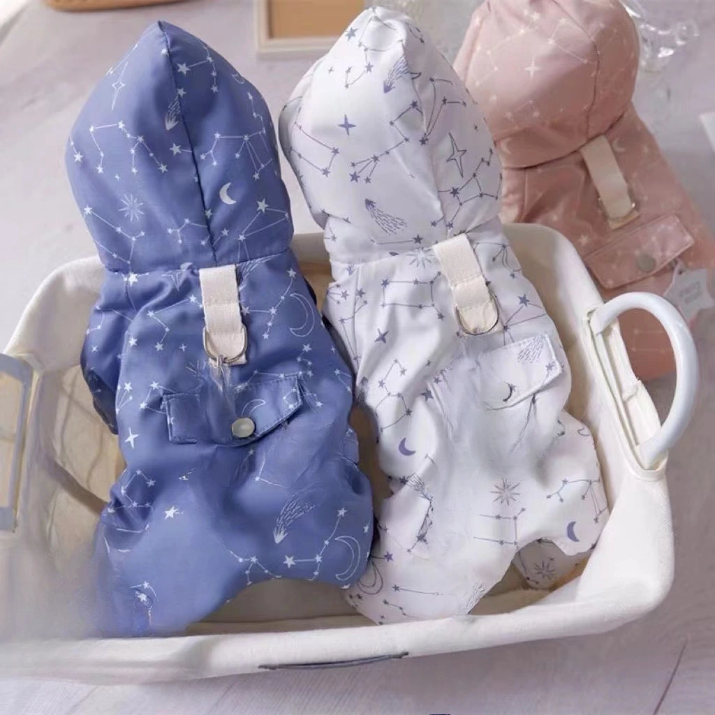 Abrigo de cuatro patas para otoño e invierno, mono de peluche para cachorros, pantalones de cuatro patas con lazo dibujable, ropa bonita para cachorros