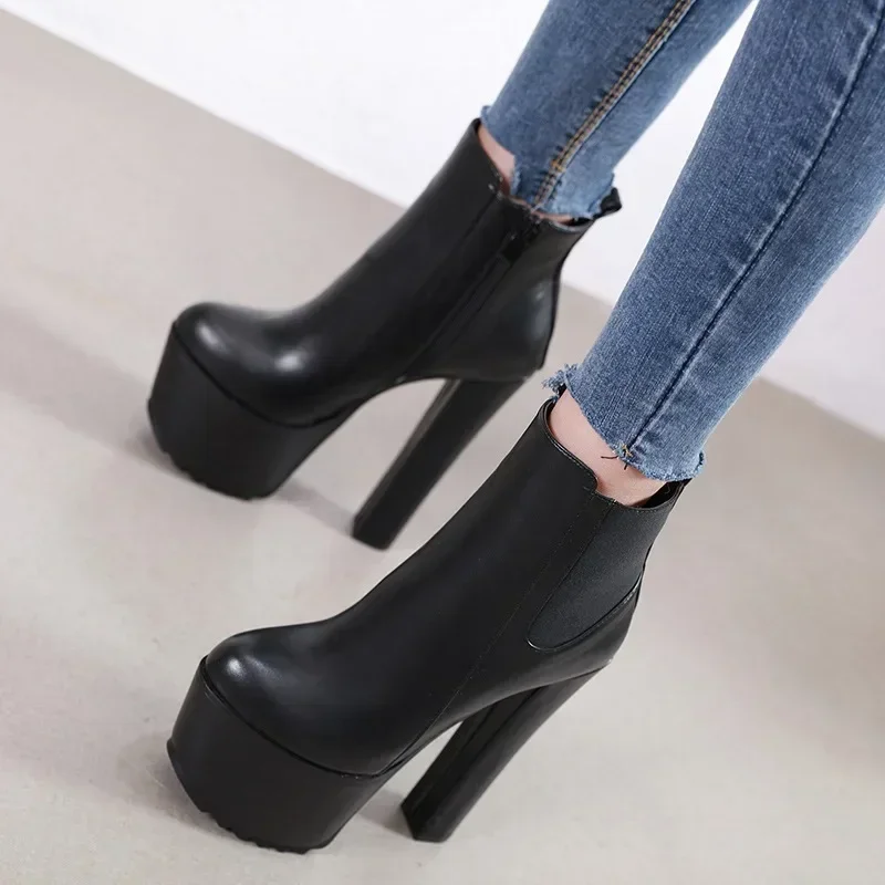 Botas Chelsea impermeables para perro pequeño – Negro - imagen 2