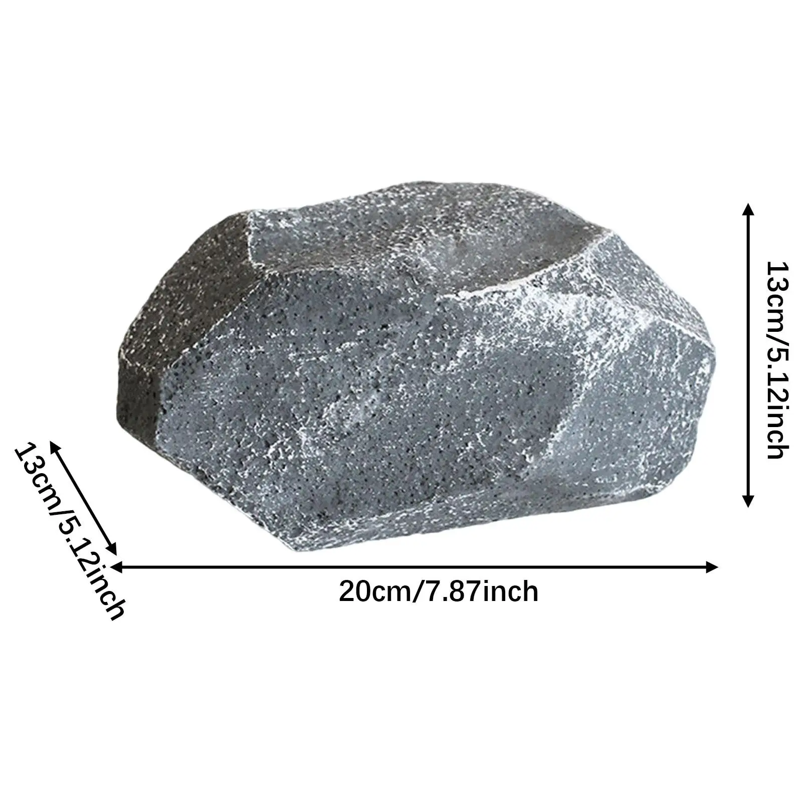 Simulación de roca artificial, escondite de espuma realista para acuarios, terrarios y decoración al aire libre - imagen 3