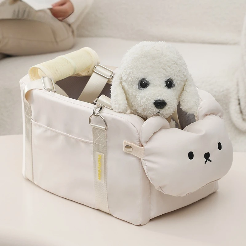 Transportín para gato bolso bandolera ligero y cómodo para viajar - imagen 4