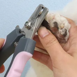 Cortaúñas de acero inoxidable para perros y gatos – Tijera recortadora