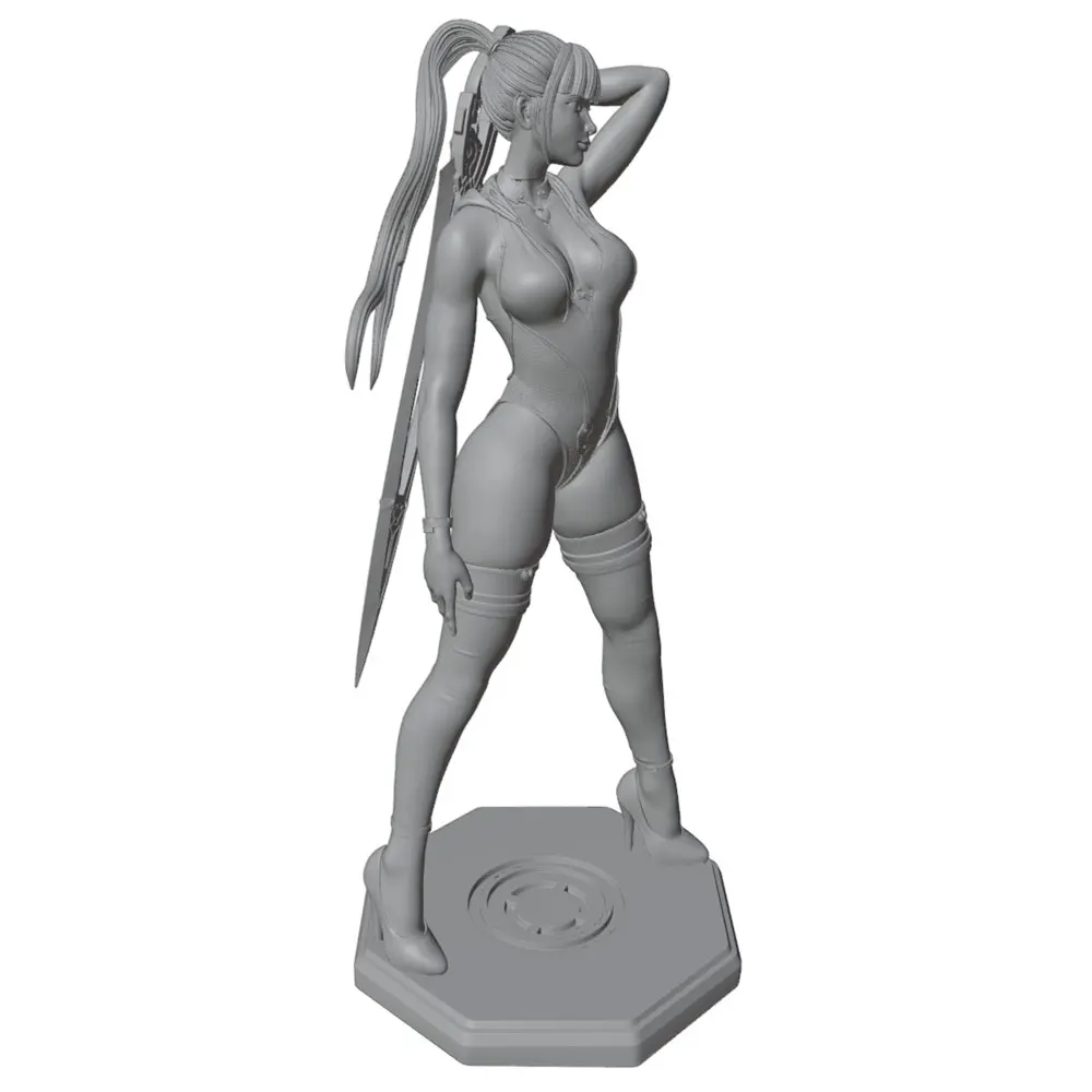 Figura 3D DIY sin montar para coleccionar – Miniatura anime - imagen 3