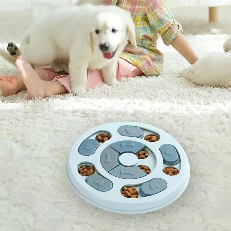 Pet Feeder Dog Educational Toys Increase Puppy Intellectual Food Dispenser Interactive Educational Feeding Toys - imagen 2