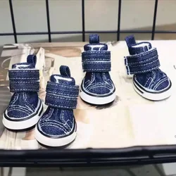 Zapatos antideslizantes de lona para perros – Transpirables para exterior