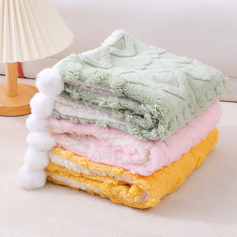 Manta de doble cara para perros, estera cálida de felpa para dormir para perros, manta suave y cómoda para mascotas, cómoda funda para dormir para perros y gatos - imagen 5