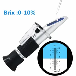 Refractómetro Brix para medir azúcar en perros y gatos