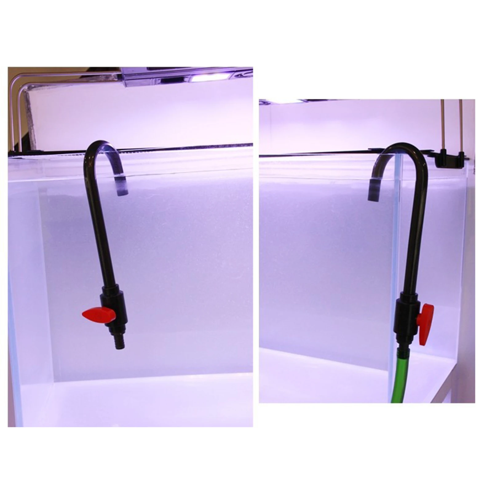 Tubo de entrada de agua para acuario, cambiador de agua para acuario, tubo de entrada y salida, accesorios para tuberías de agua, accesorios para acuario - imagen 3