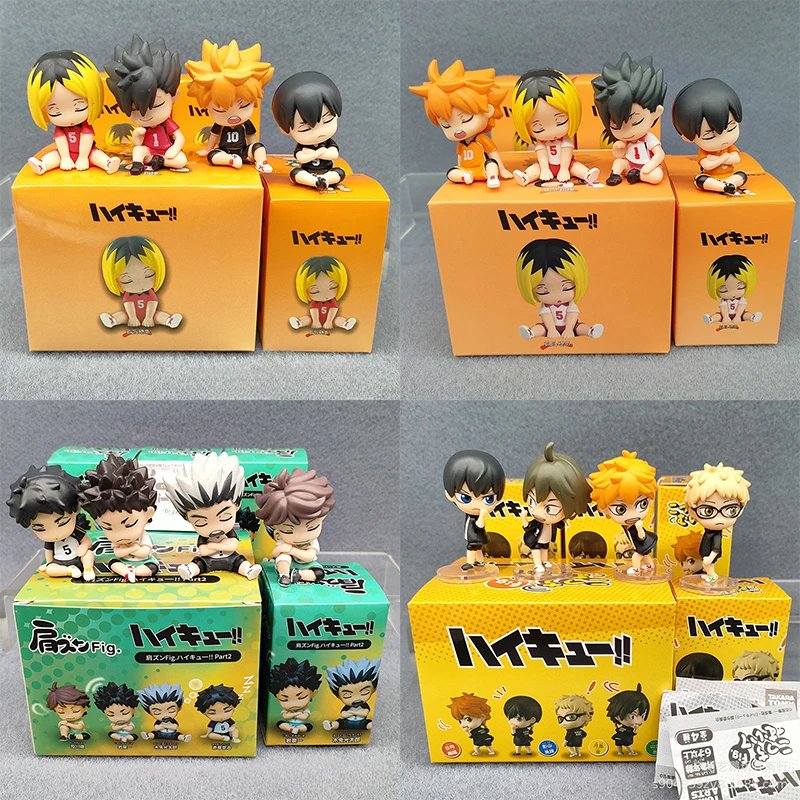 Figuras de acción coleccionables Haikyuu: Akaashi, Oikawa e Iwaizumi