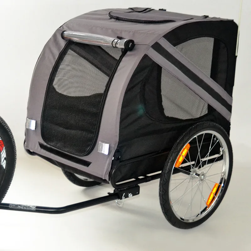 PTS/A22 Pet perro mediano y grande al aire libre empuje/arrastre función dos en uno cochecitos portátiles para mascotas suministros para perros - imagen 3