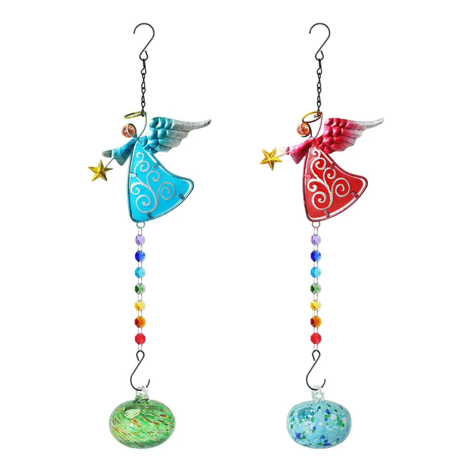 Hanging Bird Feeder feed Water Sturdy Attracting Birds Bird Food Holder Garden Decoration for Patio Courtyard Porch Lawn Outdoor