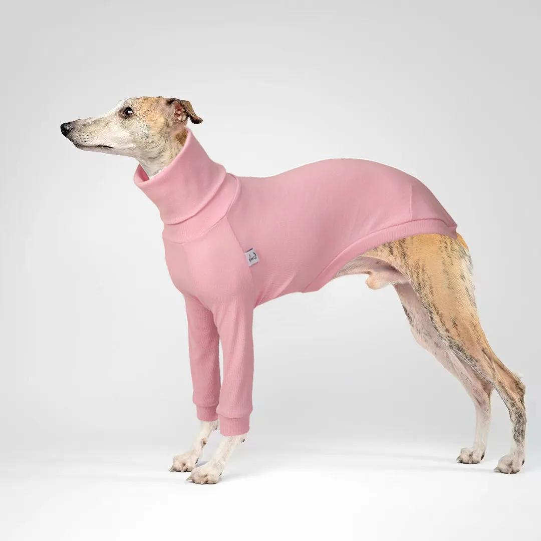 Ropa de algodón para Galgo Italiano, ropa de Whipple para perros grandes, ropa de cuello alto para perros