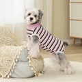 pink gray stripes