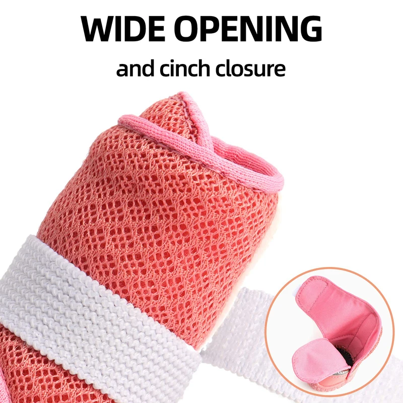 Benepaw-zapatos transpirables para perro, botas antideslizantes para invierno, para senderismo, correr y cachorros - imagen 4