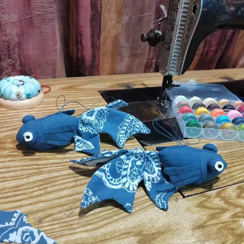 Regla de plantilla de patchwork de peces dorados, regla de costura reutilizable, corte preciso, herramienta de costura eficiente para bricolaje - imagen 2