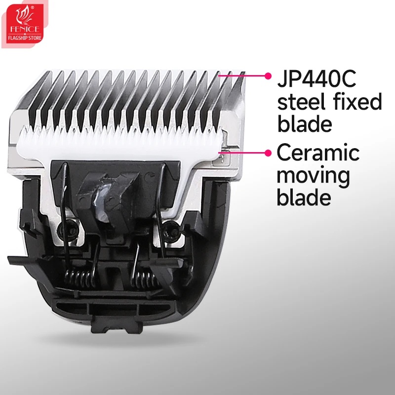 Cuchillas de repuesto hasta el pelo Fenice para cortadora de mascotas modelo P100 máquina - imagen 5
