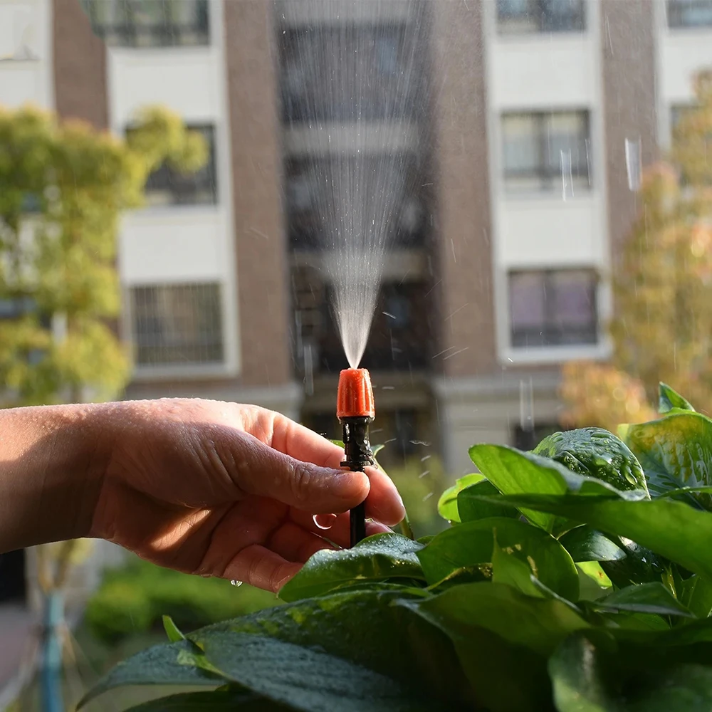 Sistema de riego de 40M, herramientas de jardín, Kits de riego por goteo, instalación práctica ajustable, ahorro de agua, manguera de riego automática - imagen 5