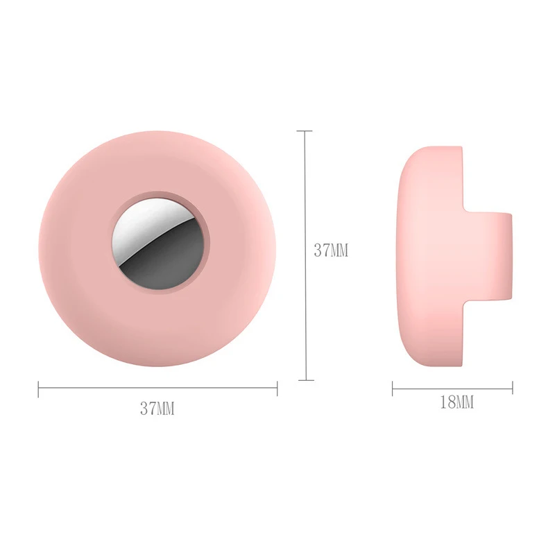 Funda Airtag de silicona para Apple, Collar de perro y gato, cubierta con Clip, localizador antipérdida para mascotas, funda protectora, accesorios para perros - imagen 4