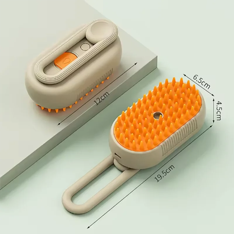 Cepillo 3 en 1 para gatos y perros – Baño, masaje y limpieza - imagen 4