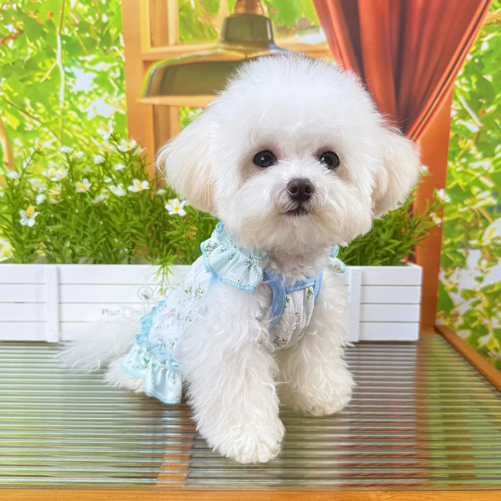 Vestido princesa transpirable para perros pequeños y gatos medianos - imagen 5