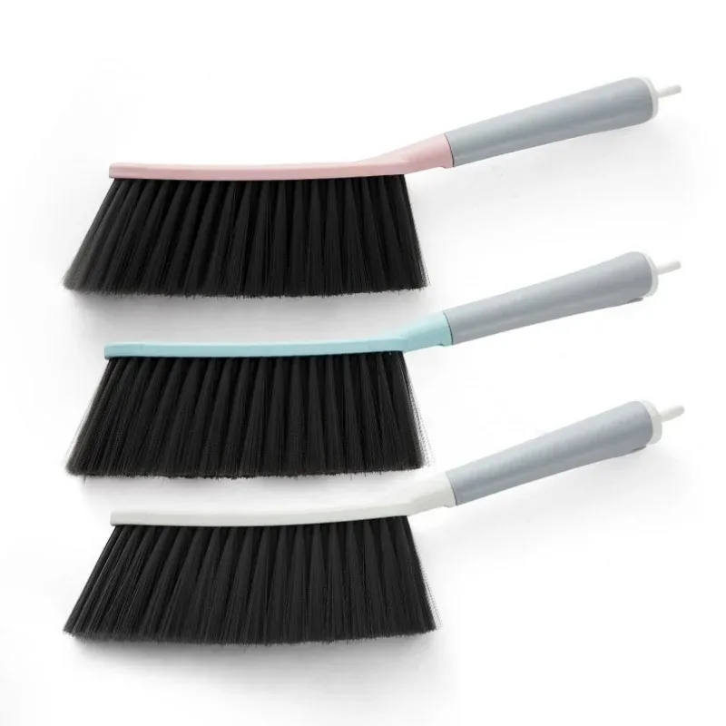 New 1 piece bed sweeping brush with handle pet hair removal brush bed dust removal brush sofa furniture bookshelf cleaning tool - imagen 5