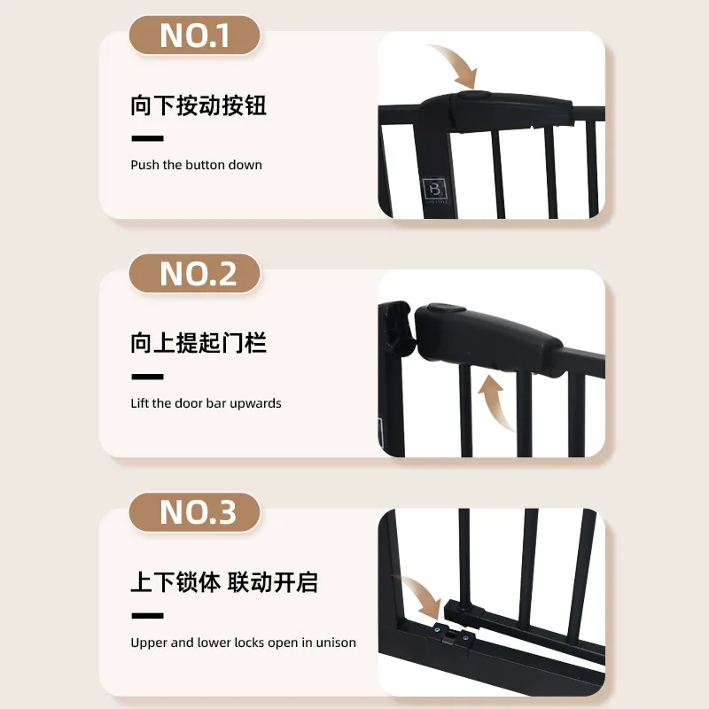 Puerta de seguridad extensible para gatos y perros pequeños - imagen 4