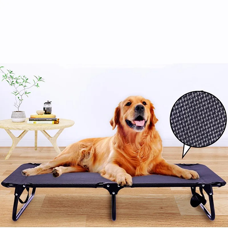 Cama para perros Camas plegables para perros grandes Casa para dormir Cama para perros a prueba de humedad Camas transpirables para mascotas Camping Casa de viaje - imagen 2