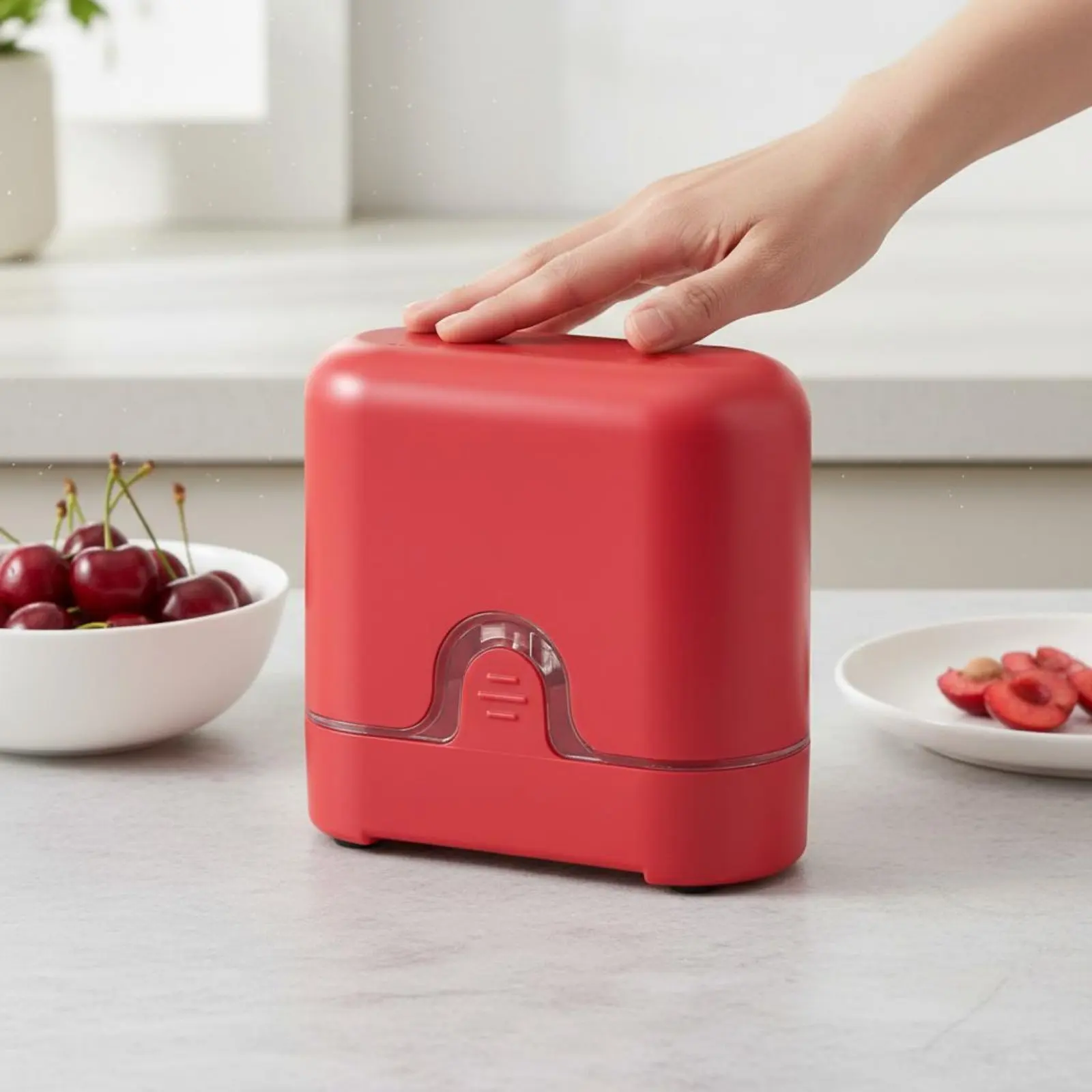 Descorazonador y cortador de cerezas portátil para gatos y perros - imagen 4
