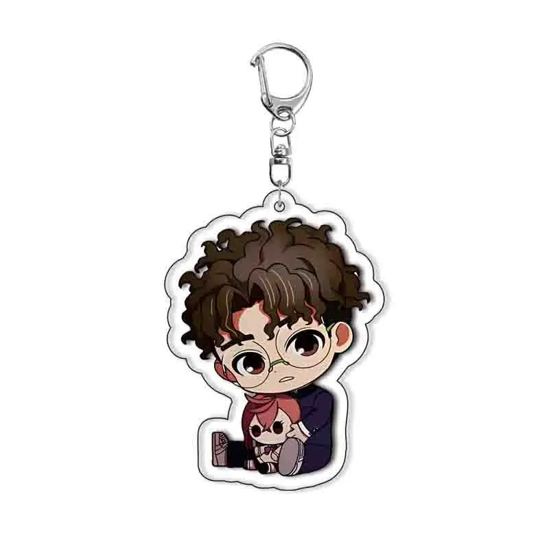 Llavero acrílico Dandadan 6 piezas kawaii para bolso o coche - imagen 4