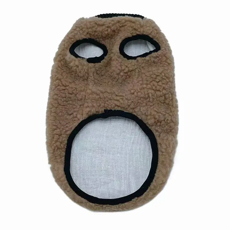 Chaqueta cortavientos de lana de invierno para galgo italiano, abrigo marrón cálido sin mangas para Whippet pequeño Meida grande - imagen 5