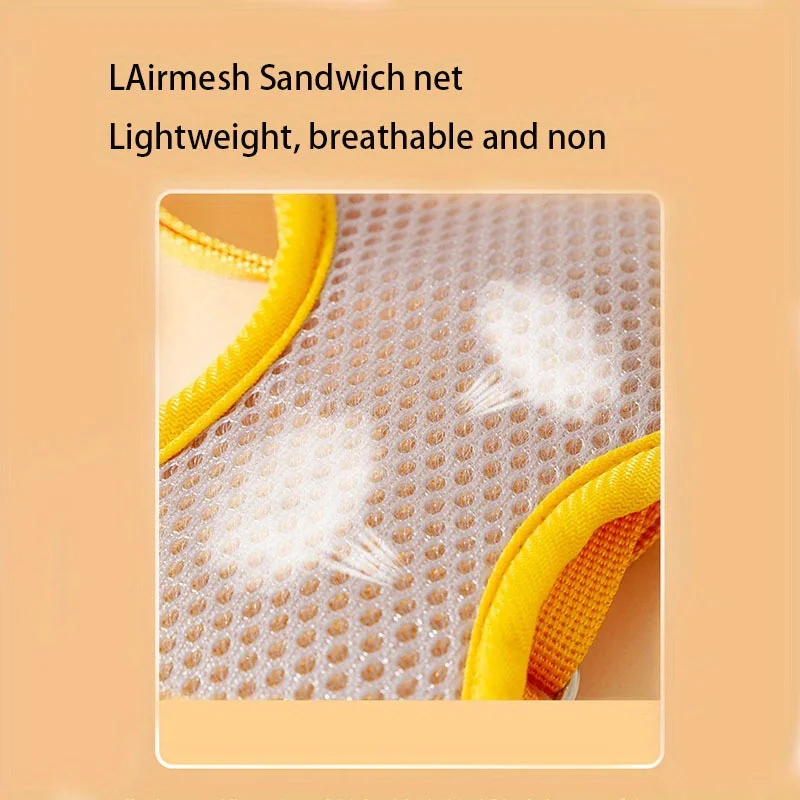 Juego de arnés para mochila para perros con estampado de letras, bonito juego de arnés para llevar con correa, bolsa extraíble para perros pequeños a medianos - imagen 5