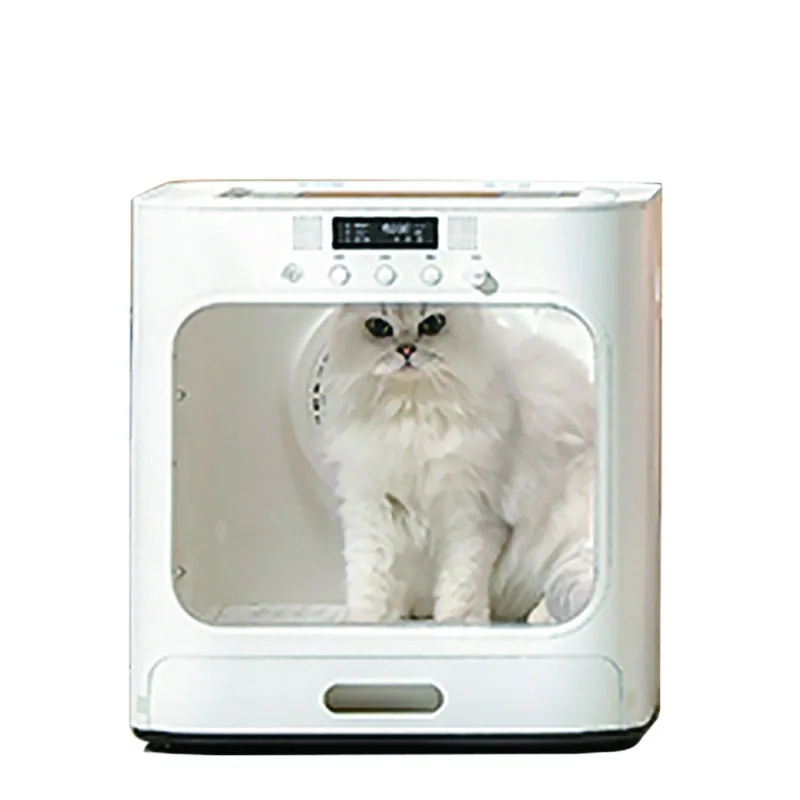 Máquina secadora automática para el cuidado del cabello de mascotas, caja secadora, secado de 360 grados, sin extremos muertos, taza de control de temperatura inteligente