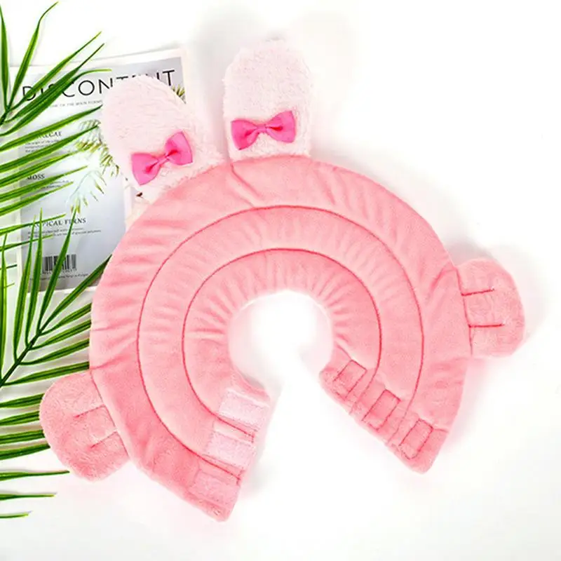Collares y conos de recuperación para perros, cono de recuperación suave para perros, Collar isabelino antipérdida, cuello ajustable, protector de Donut para mascotas - imagen 5