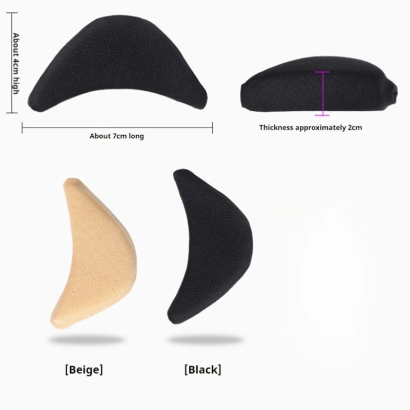 Almohadillas de esponja para el antepié para mujer, plantillas de tacón alto para aliviar el dolor, Reduce el tamaño de los zapatos, Protector de relleno, accesorios de ajuste - imagen 5