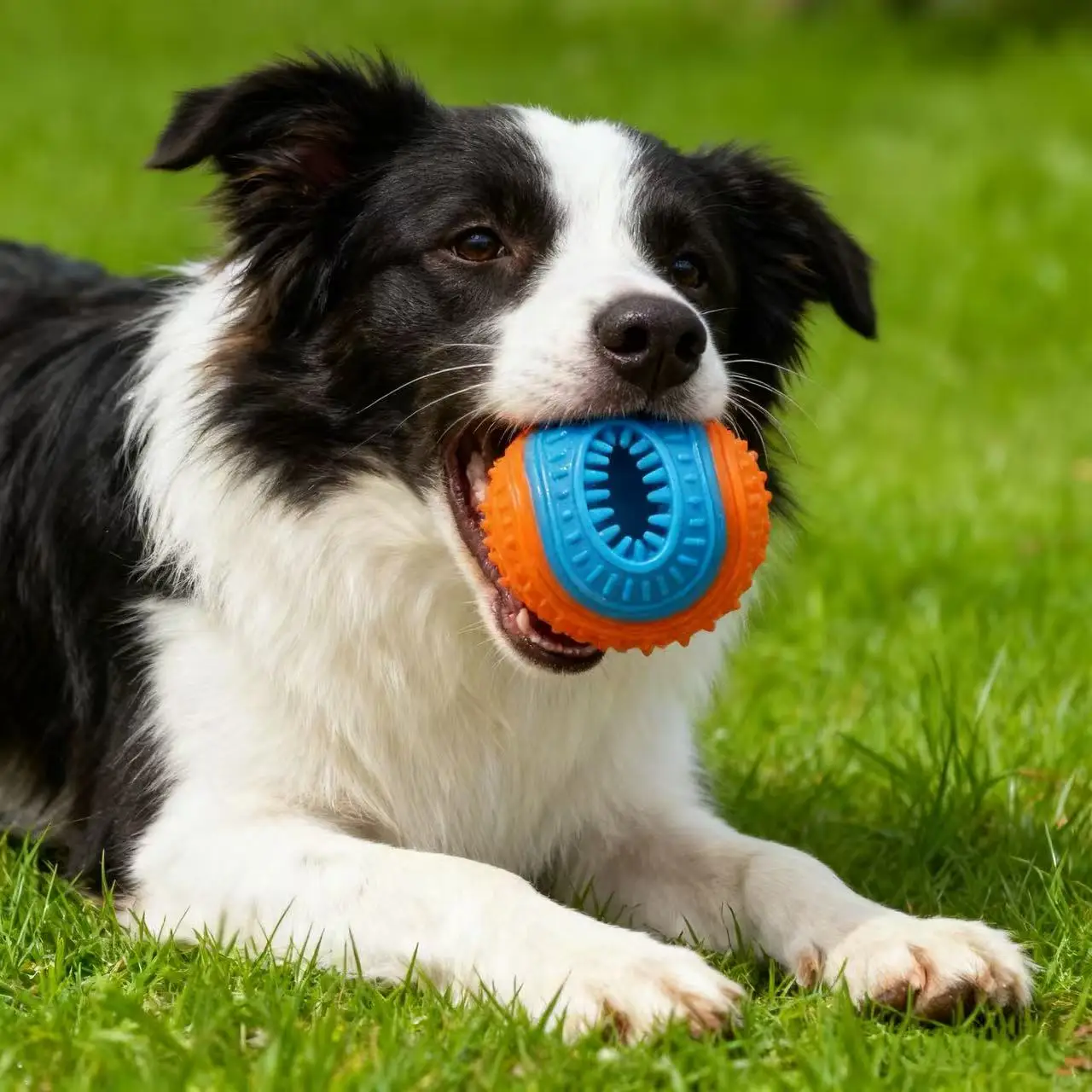 Perro mascota cachorro juguetes para masticar chirriantes sonido Natural ocultar comida goma al aire libre jugar perros pequeños y grandes pelota divertida para accesorios para perros - imagen 3