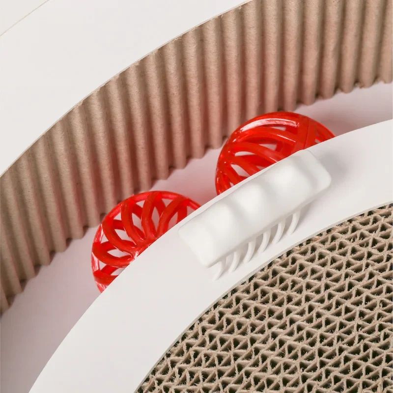 Juguete de caza con batería para escapar de vueltas, pequeños obstáculos, gato eléctrico reemplazable, nube interactiva, juguetes de gusano hacia abajo automáticamente - imagen 4