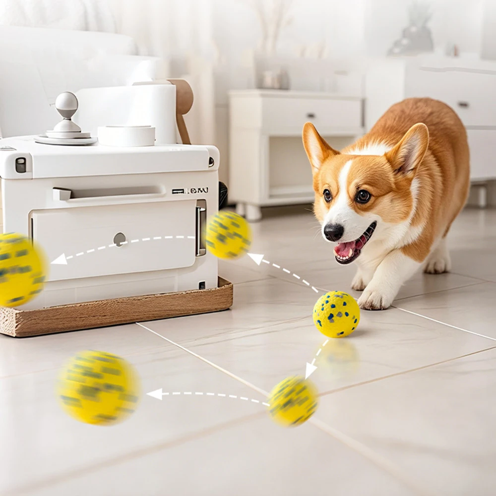 Pelota masticable flotante para perros resistente con púas - imagen 4
