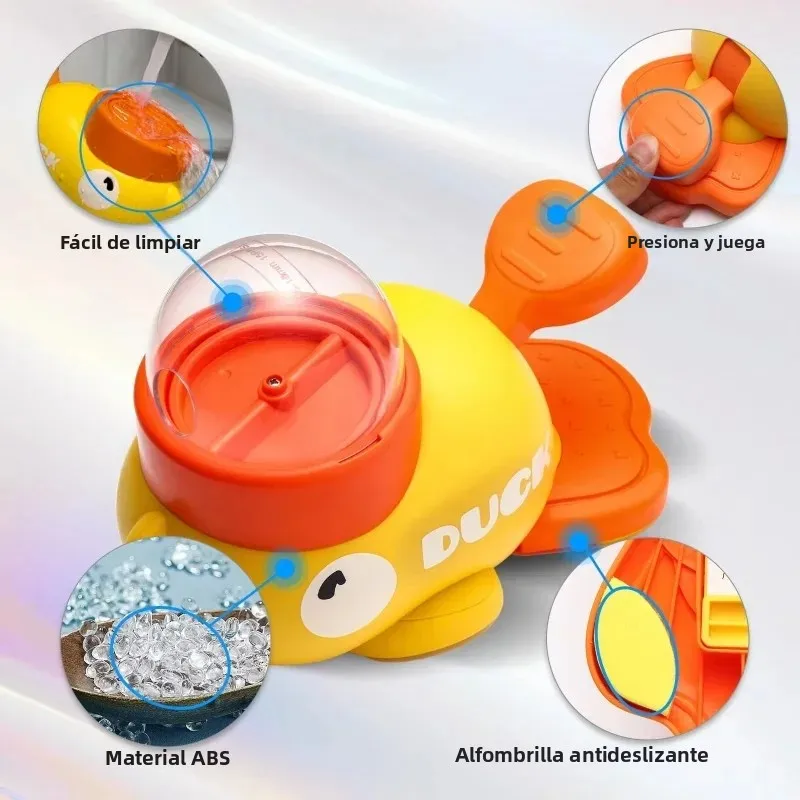 Alimentador de rompecabezas para perros, dispensador interactivo de comida para mascotas, diseño de pato de dibujos animados, alimentador automático antideslizante para mascotas, juguetes para entrenamiento de perros - imagen 4