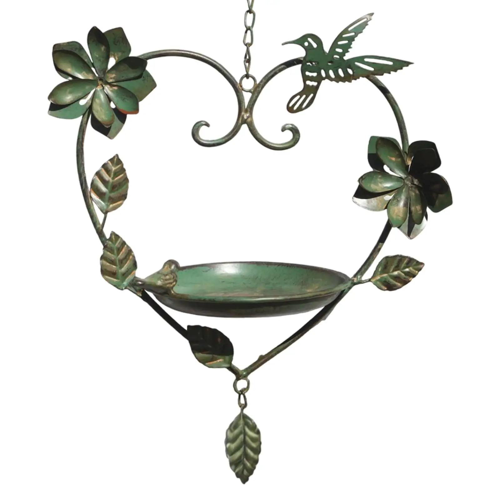 Hanging Bird Feeder Creative Bird Food Dispenser for Courtyard Backyard Yard