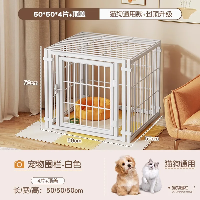 Jaula para perros, casa para perros para mascotas, valla grande, mediana y pequeña para mascotas, empalme libre con valla tapada, Villa para gatos, casa para gatos - imagen 5