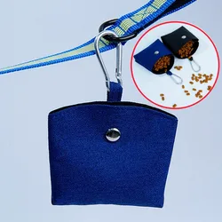 Dispensador de bolsas para excrementos de perros, bolsas portátiles para aperitivos para perros que caminan, entrenamiento para cachorros, soporte colgante para bolsas para excrementos de perros, suministros para mascotas