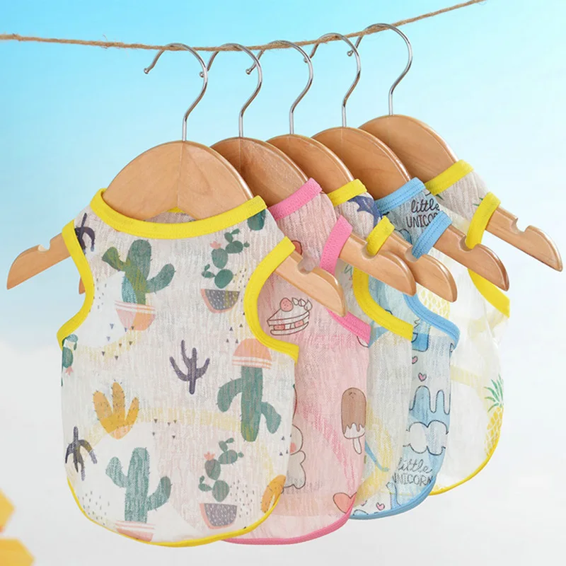 Sphynx-Camiseta sin mangas para gato, chaleco de malla para mascotas, ropa de protección solar para gatos, camisetas baratas - imagen 4