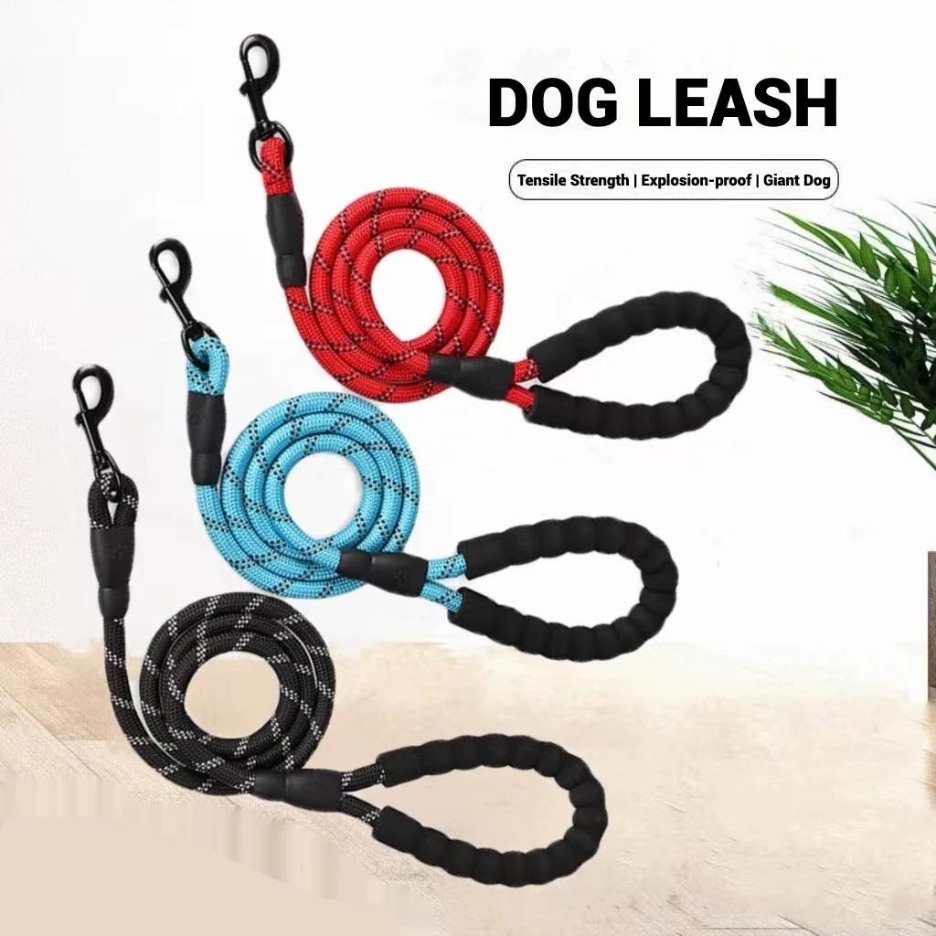Correa reflectante resistente para perros Labrador y Golden