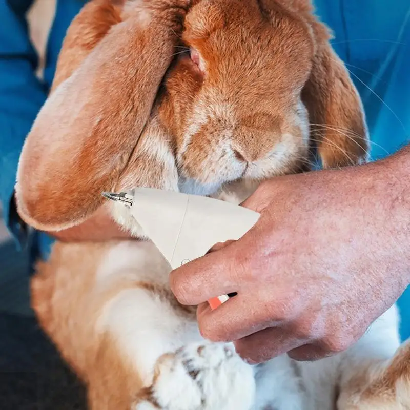 Cortaúñas inoxidable con diseño de resorte para mascotas, cortaúñas para gatos, recortador de uñas para perros, comodidad - imagen 4