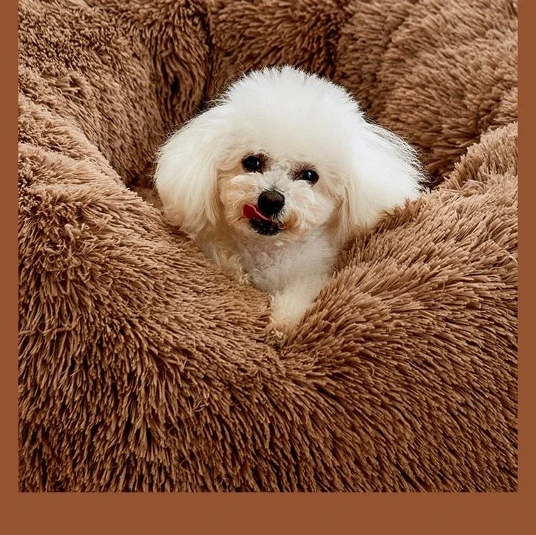 Cama cálida para perros, cama para mascotas con sueño profundo para perros medianos, sofás para perros pequeños, perros grandes, perrera para cachorros, accesorios para mascotas - imagen 5