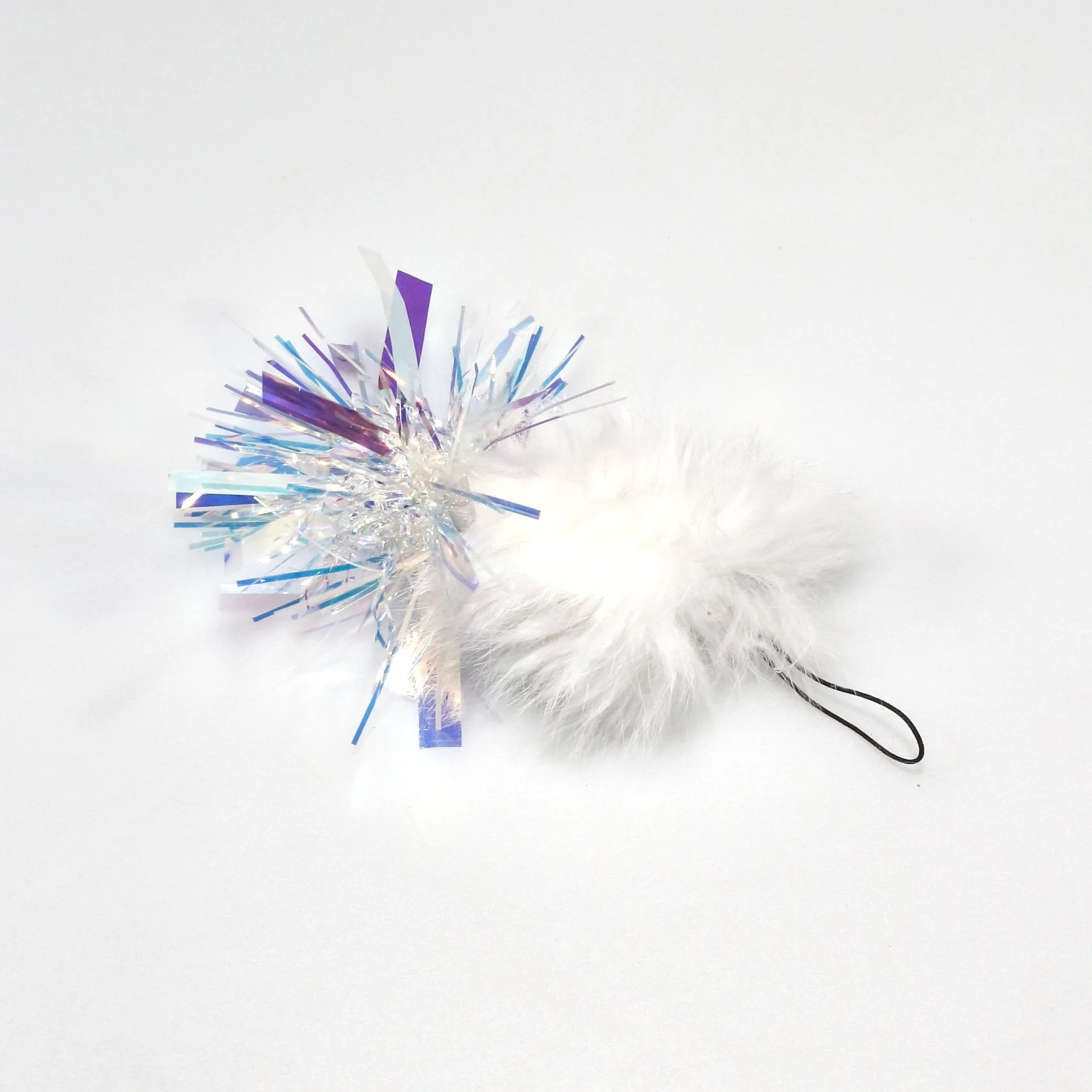 Juguetes peluche para gatos con borlas y varita intercambiable - imagen 5